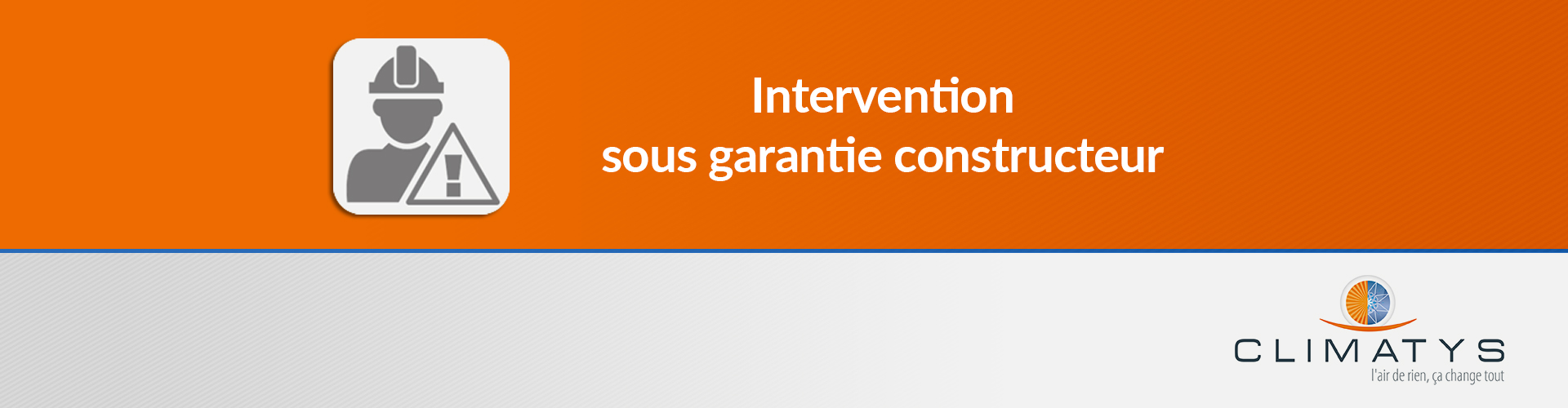 Slider garantie climatisation et pompe à chaleur