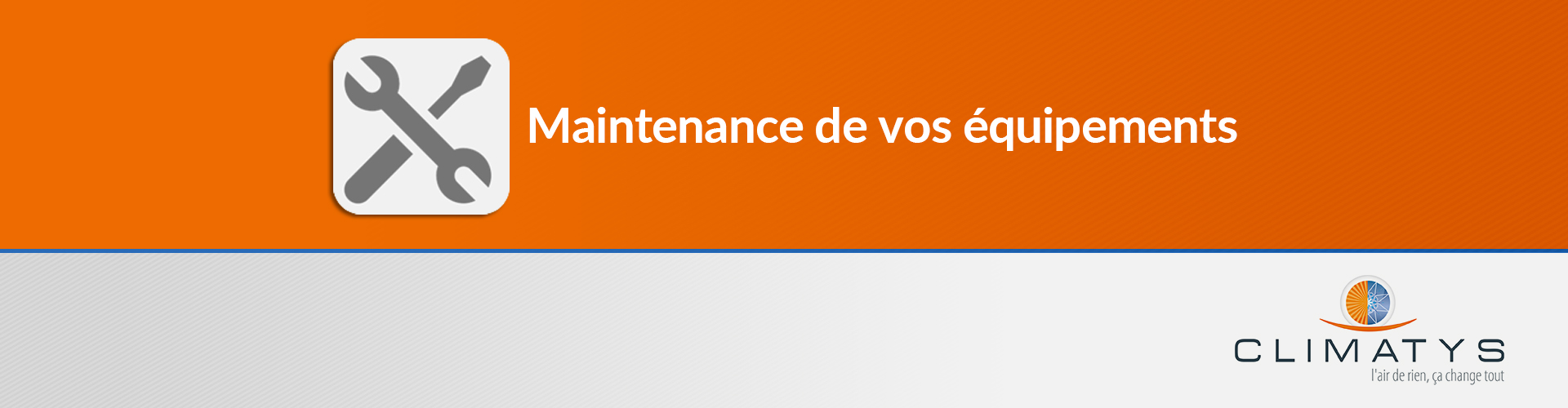 Slider maintenance climatisation et pompe à chaleur